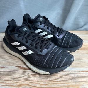 ADIDAS Solar Drive Core Black Sneakers Shoes Running Gym 7.5